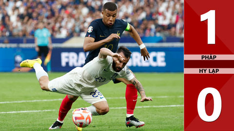 VIDEO bàn thắng Pháp vs Hy Lạp: 1-0 (Vòng loại EURO 2024)