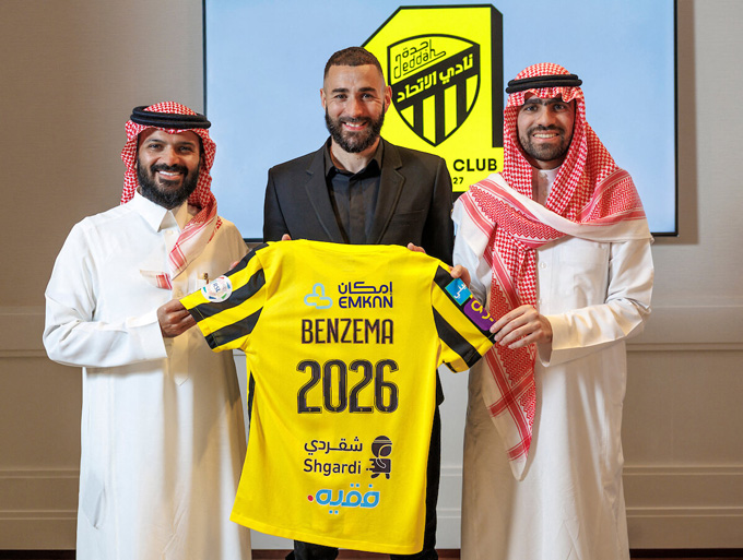 Benzema là cái tên đình đám mới gia nhập Saudi Pro League