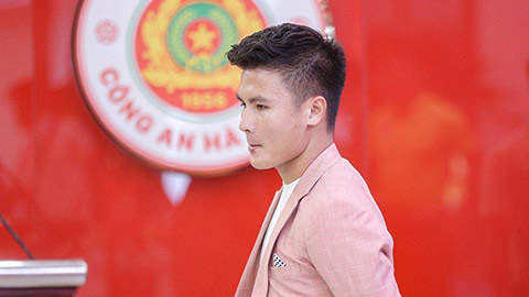 Màn ra mắt Quang Hải tại CLB Công an Hà Nội bị hoãn hơn 2 tiếng