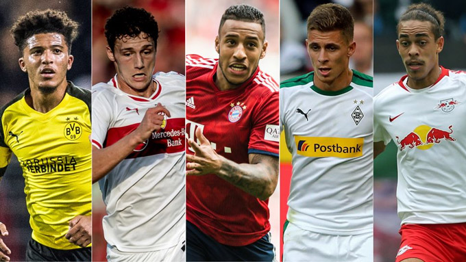 Hàng loạt ngôi sao trẻ khác cũng đi lên từ Bundesliga