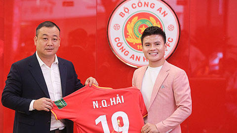 Quang Hải lỡ màn ra mắt Công An Hà Nội vì luật của FIFA