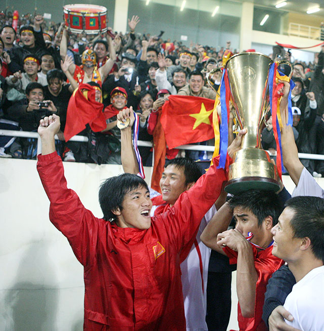 Nguyễn Quang Hải là trụ cột ĐT Việt Nam vô địch AFF Cup 2008