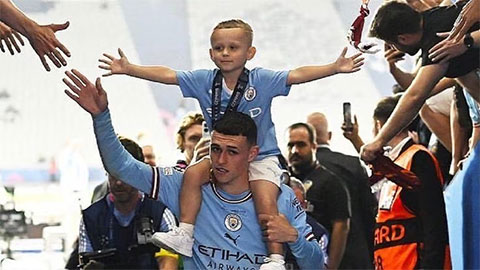 Con trai Foden có số người theo dõi trên Instagram hơn gần cả đội Arsenal