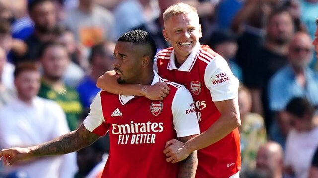 Sự xuất hiện của Gabriel Jesus và Oleksandr Zinchenko đã giúp Arsenal nâng tầm đội bóng