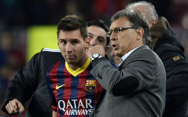 Giai đoạn Martino dẫn dắt Messi và Busquets tại Barca mùa 2014/15