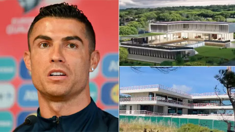 Ronaldo khiến hàng xóm phát điên khi xây biệt thự trị giá 28 triệu bảng