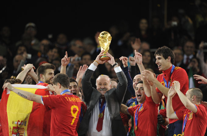 Del Bosque đi vào lịch sử ĐT Tây Ban Nha với chức vô địch World Cup 2010 và EURO 2012