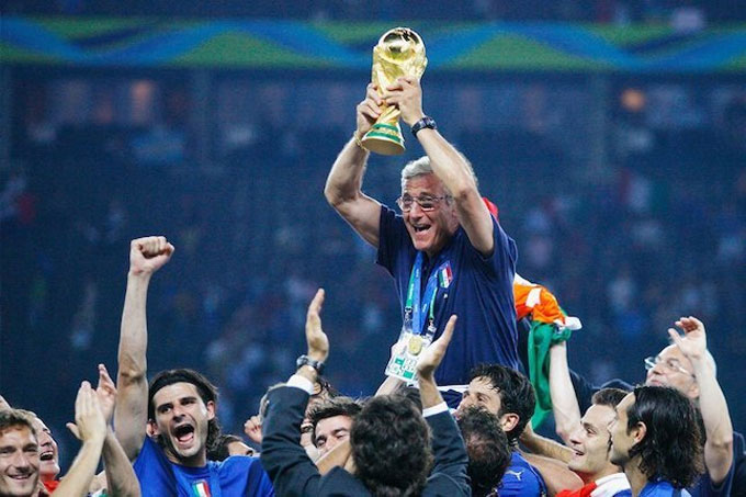 Lippi giúp ĐT Italia giành chức vô địch World Cup 2006