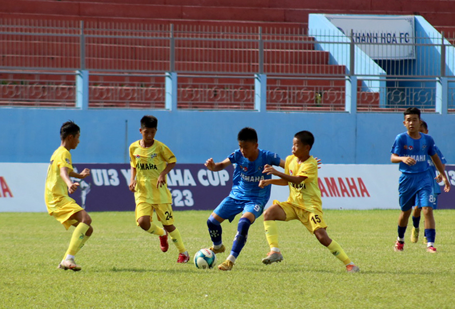 U13 ĐT gặp U13 Bình Dương