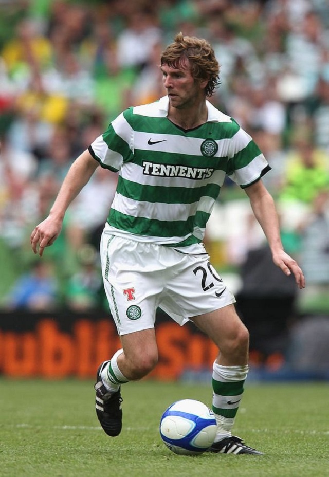Paddy McCourt trong màu áo Celtic