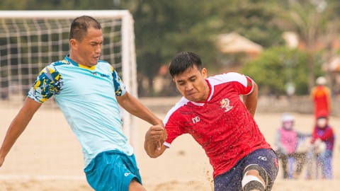 Xuất hiện trận thắng tới... 11-0 ở giải bóng đá bãi biển của Việt Nam 