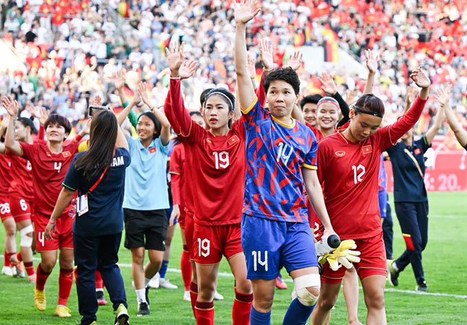 ĐT nữ Việt Nam được tin vẫn có hy vọng ghi bàn vào lưới ĐT Mỹ 