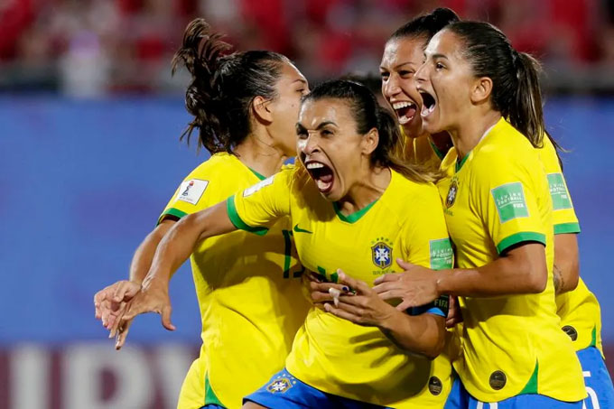 ĐT nữ Brazil mạnh nhưng chưa bao giờ vô địch World Cup