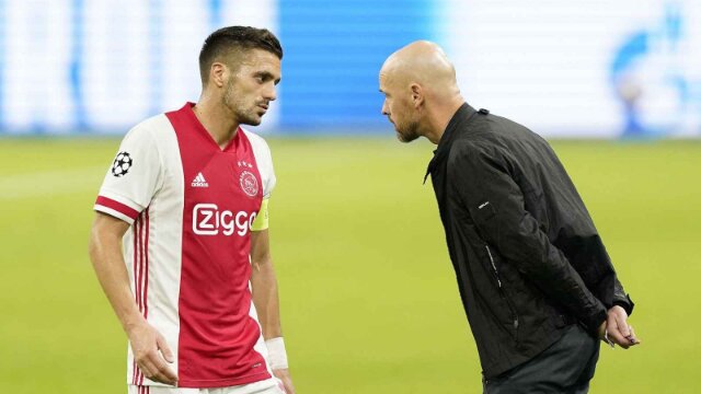 Chia tay Ajax, Dusan Tadic có thể tái hợp với HLV Erik ten Hag tại MU.