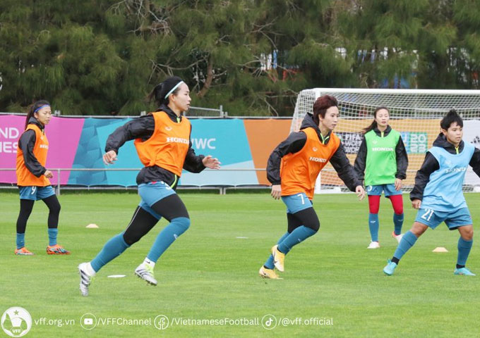 ĐT nữ Việt Nam đang bước vào chặng nước rút cho quá trình chuẩn bị cho World Cup nữ 2023
