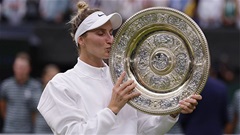 Vô địch Wimbledon 2023, 'ngựa ô' Vondrousova lập vô số kỷ lục