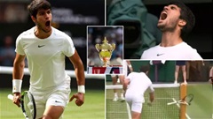 Đánh bại Djokovic, Carlos Alcaraz lần đầu vô địch Wimbledon