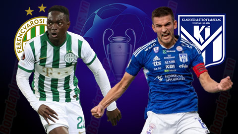 Ferencvarosi TC vs KI Klaksvik 19.07.2023 at UEFA Champions League 2023/24, Football