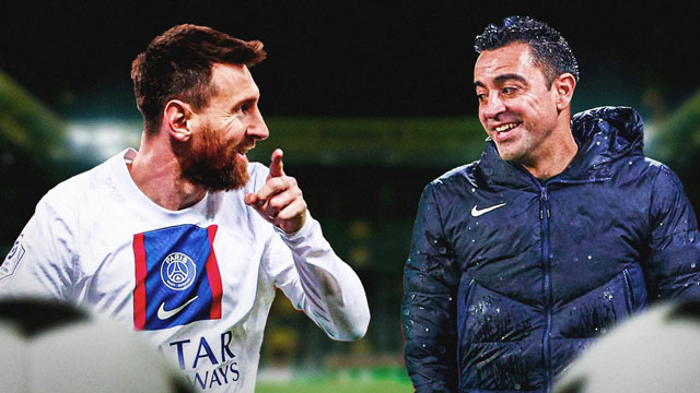Messi đã gọi điện cho HLV Xavi để tỏ lòng muốn quay về Barca nhưng không thành