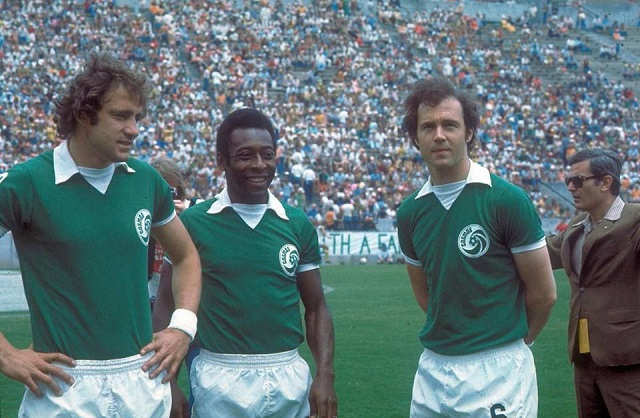 Pele và Beckenbaur từng khoác áo Cosmos vào thập kỷ 1970