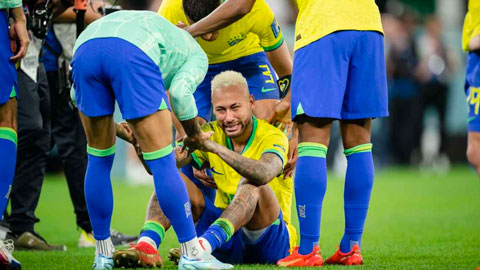 Neymar khóc 5 ngày, muốn giải nghệ sau thất bại của Brazil ở World Cup 2022