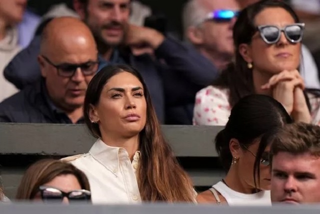 Satta có mặt trên khán đài Wimbledon để cổ vũ cho bạn trai