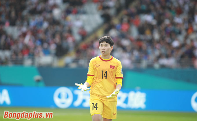 Kim Thanh đã có một trận đấu xuất sắc cho ĐT nữ Việt Nam. Ảnh: Trí Công