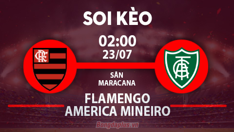 Soi kèo hot hôm nay 22/7: America MG thắng chấp góc trận Flamengo vs America MG; Khách từ hòa tới thắng trận Gremio vs Atletico Mineiro