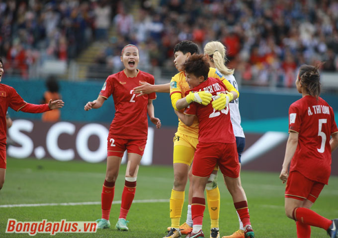 Kim Thanh dẫn đầu thống kê có số lần không chiến tốt nhất ở loạt trận đầu tiên World Cup nữ 2023 - Ảnh: Trí Công 