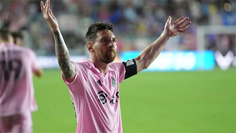 Messi sáng cửa trở thành tay săn bàn vĩ đại nhất lịch sử Inter Miami