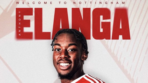 Elanga chính thức gia nhập Nottingham, nói lời chia tay MU đầy cảm động