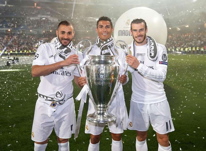 Tam tấu BBC đã cùng Real Madrid đoạt mọi danh hiệu cao quý