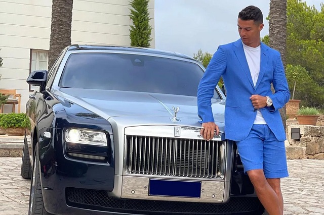 Ronaldo và chiếc Rolls-Royce Phantom