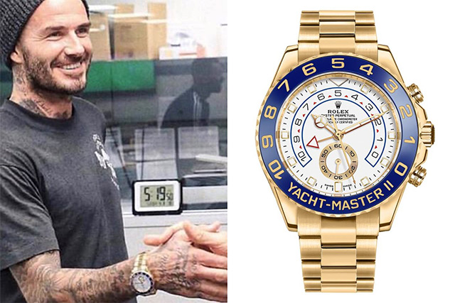 Beckham đeo trên tay hơn 43.000 USD