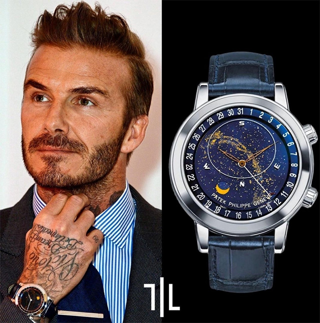 Beckham và "trùm cuối" đến từ thương hiệu Patek Philippe