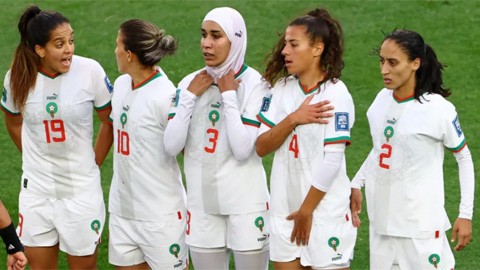 Nouhaila Benzina đầy phấn khích sau khi làm nên lịch sử tại World Cup nữ 2023