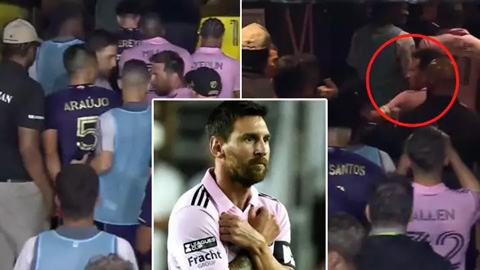 Messi suýt tấn nhau với cầu thủ Orlando, ra mắt thêm kiểu ăn mừng thách thức đối thủ