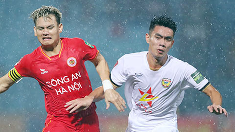 Hồng Lĩnh Hà Tĩnh khó chịu nhất với nhóm đua vô địch V.League