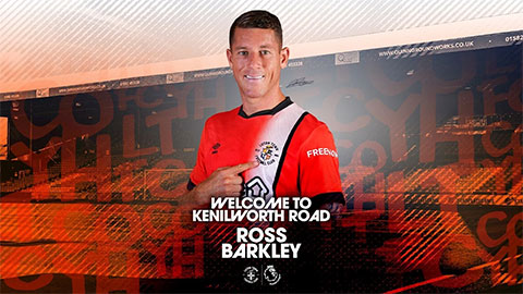 Ross Barkley chuyển tới Luton Town