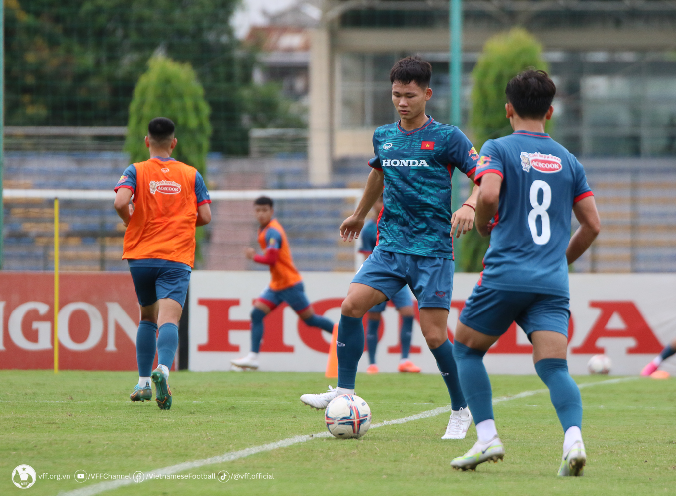 U23 Việt Nam tích cực tập luyện trước khi lên đường sang Thái Lan vào ngày 14/8.