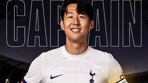 Son Heung-min làm đội trưởng Tottenham thay Kane