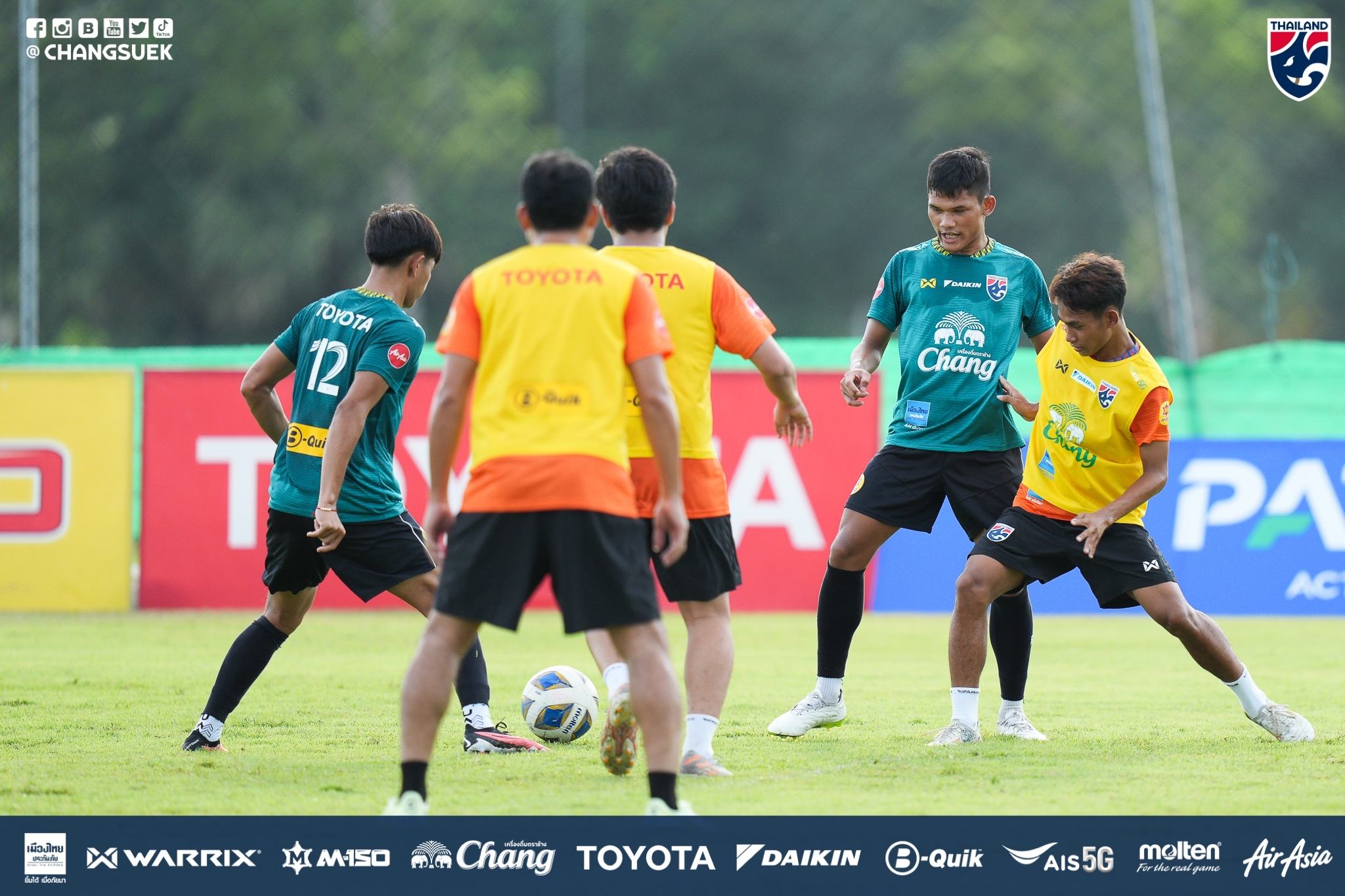 U23 Thái Lan sẽ có trận đấu mở màn gặp U23 Myanmar vào lúc 20h00 ngày 17/8