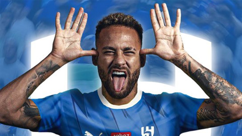 Neymar sướng như Vua khi gia nhập Al-Hilal