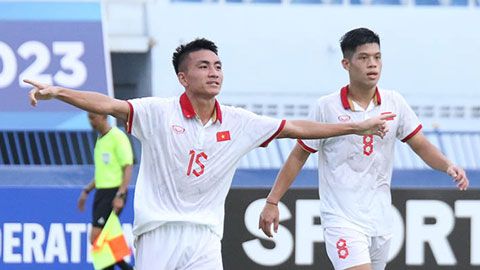 Bất ngờ cái tên của U23 Việt Nam nhận giải cầu thủ xuất sắc nhất trận thắng Lào