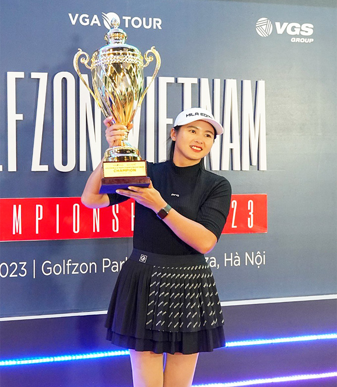 Hana Kang đã giành chức vô địch và 120 triệu đồng tiền thưởng
