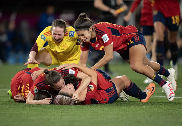 Tây Ban Nha đang là mô hình kiểu mẫu phát triển bóng đá nữ thế giới