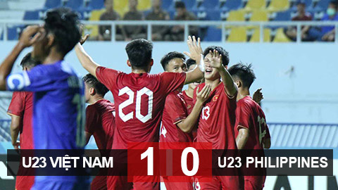 Kết quả U23 Việt Nam vs U23 Philippines: U23 Việt Nam vào bán kết 
