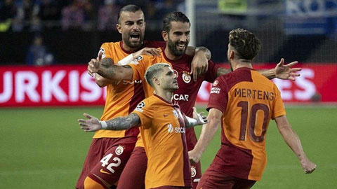 Kết quả vòng play-off Champions League 2023/24: Galatasaray và Braga chiếm lợi thế