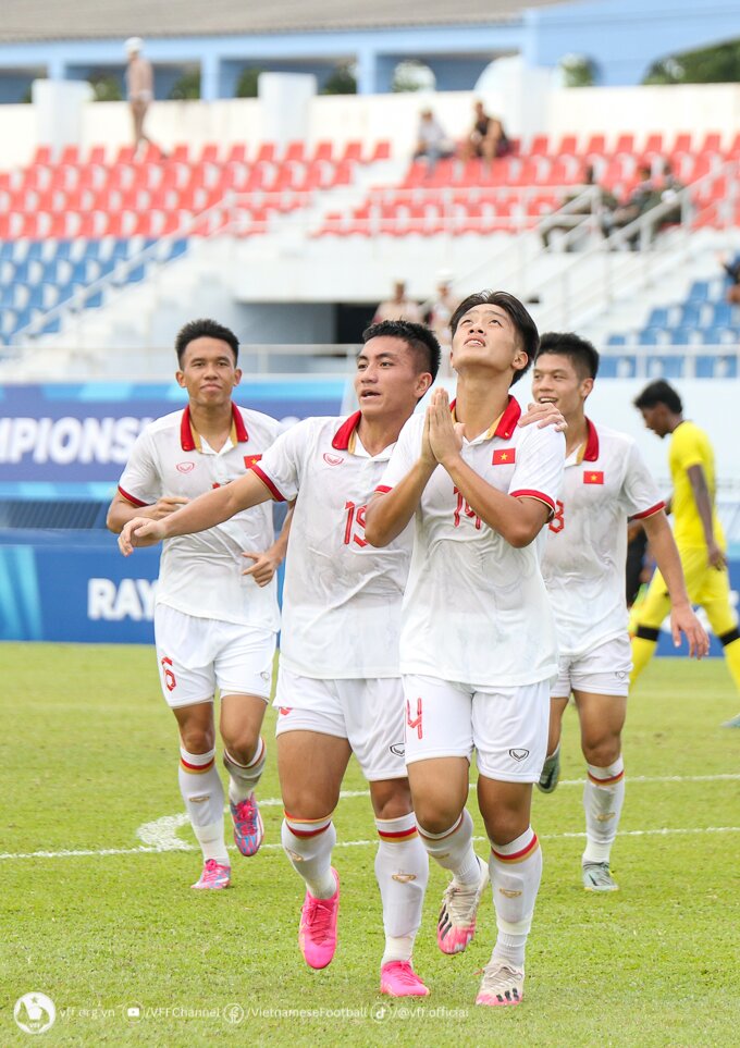 Bàn thắng vào lưới U23 Malaysia sẽ giúp Quốc Việt lấy lại sự tự tin trước trận chung kết.