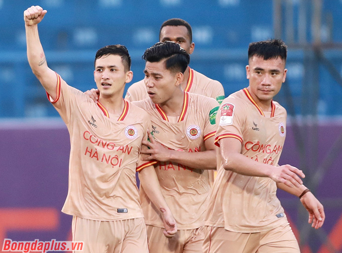 CLB Công an Hà Nội ở rất gần chức vô địch V.League 2023 - Ảnh: Phan Tùng 